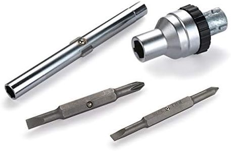 Woodriver 7-Function Ratcheting Screwdriver Turning Kit