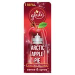 Glade Sense & Spray Refill Automatic Air Freshener Refills for Home Arctic Apple Pie, 18ml