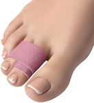 Homergy Hammer Toe Straightener Corrector Splint (Next Generation) - 4 Pcs Double Layer Broken Toe Wraps, Brace Orthopedic Separator, Cushioned Bandages, Heal Wrap Toe Straighteners for Crooked Toes