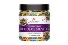 Nature Purify Chocolate Munchies - 400g | Chocolate Munchies, Gems Stone [Jar Pack]