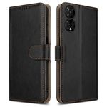 PIXFAB for TCL 50 (5G) Case - Leather Wallet Phone Case, Magnetic Book Flip Folio Cover [Card Slots] and [Kickstand] Case Compatible with TCL 50 (5G) - Black