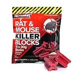 CritterKill Rat & Mouse Killer Poison Blocks 300g – EXTRA STRENGTH (300g)