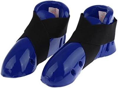 Aymzbd of Foot Shoes Sparring Foot Equipment for, Blue+Red, Blue L