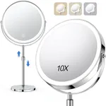 10x Large Lighted Makeup Mirror, Re