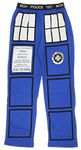 Doctor Who TARDIS Royal Blue Lounge Pants (Adult Medium)