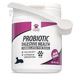 Dog Probiotic Powder – Chicken & Bacon Flavour Probiotic for Dogs – Dog Digestive Supplements w/No Gluten or Dairy – Mix-In Powdered Probiotics for Dogs Powder by Furever Friendz