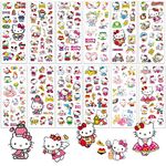 3D Stickers for Children&Toddlers 12 Sheets,Cute Hello Kitty Puffy Stickers,Hellokitty Kids Reward Stickers for Girls Party Bag Fillers Birthday Favors Supplies Rewarding Gifts Craft Scrapbooking