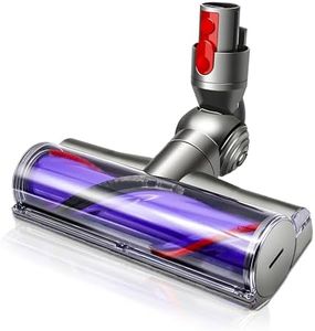 Recambios Cepillo Motorizado Compatible con D-yson V7 V8 V10 V11 V15, Herramienta de Piso de turbina de Cabezal de Limpieza Directa para D-yson V7 V8 V10 V11 V15 Apto para Moquetas y Suelos Duros