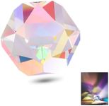 NEEWER 20mm K9 Crystal Polyhedron Prism, Color HD Optical Glass Cube, RGB Dispersion Prism Cube, Faceted Optical Prism for Photography, Decoration, Physics Light Spectrum Education, CY004