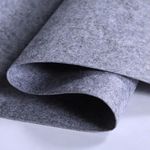 SANIYA COLLECTION Nylon Wool 4x55 feet roll Grey Carpet for Marriage Hall, Home Floor Stair Party Decoration Sport Event fair School Function (Grey)