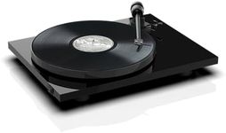 Pro-Ject E1 BT, Plug & Play Entry Level Record Player with switchable phono stage and BT5.0 wireless transmission, 33/45 electronic speed switch (Black)