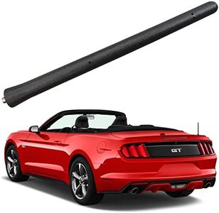 6 3/4 Inch Rubber Antenna for Ford Mustang (2015-2020), Ford Mustang Antenna - Car Wash Proof, Internal Copper Coil Antenna Mast Replacement