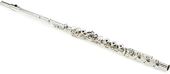 Pearl Flutes 525RBE1RB Quantz Series Intermediate Flute - Silver Lip Plate and Riser