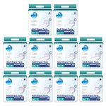 GLIDER Unisex Adult Diaper Pants Medium With Wetness Indicator & Superior Absorbency (15-44 Inch, 40-115 Cm) (Pack Of 10 (100 Count))