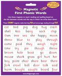 Magnetic First Phonic Words for Key Stage 1 - Fridge Magnets for Kids & Toddlers - Great Way to Make Learning & Reading Fun Through Play