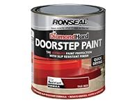 Ronseal DHDSPR750 750ml Diamond Hard Doorstep Paint - Tile Red