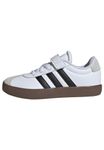 adidas VL Court 3.0 Hook and Loop Shoes Kids, Cloud White/Core Black/Grey One, 1 UK