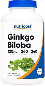 Nutricost Ginkgo Biloba 120mg; 240 Capsules