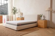 Endy Twin Mattress 10 Inch - Cooling Gel Infused Breathable Foam Mattress with Pressure Relief - Made in Canada - Motion Isolation, Machine-Washable Cover, CertiPUR-US Certified, Medium Firm