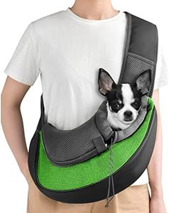CHUER Mochilas para Perros Gatos, Portador para Mascotas Pequeñas, Transportín para Mascotas Mochila al Aire Libre del Viaje para Mascotas del Peso hasta (3kg)
