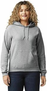 Gildan Men's Fleece Hooded Sweatshirt Extended Sizes, Sport Grey, XXX-Large