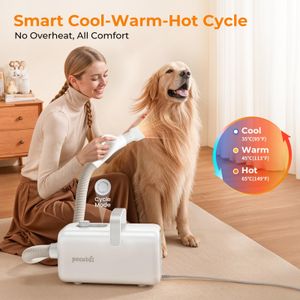 Pecute Dog Hair Dryer – Portable Pet Grooming Blower
