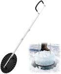 YIBOBO 8″ Ice Fishing Scoop – Lightweight Detachable Ice Skimmer, Portable Ice Scoop, Ice Fishing Gear for 8″& 10″ Ice Holes