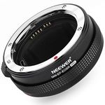 NEEWER EOS EF to RF Lens Adapter, Auto Focus Lens Mount Adapter with Control Ring, Compatible with Canon EF/EF-S Lens EOS R EOS Ra EOS RP EOS R5 EOS R6 EOS R3 - NW-EF-EOSR ARC, Max Load: 4.4lb/2kg