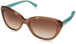 Kate Spade Women's ANGELIQS Sunglasses, Tan Frame/Brown Gradient Lens, Numeric_7