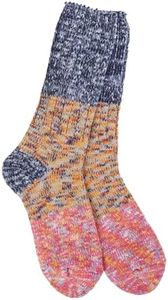 World's Softest Weekend Ragg Crew Socks, One Size Fits Most (Enchanted)