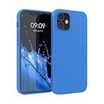 kwmobile Case Compatible with Apple iPhone 12 / iPhone 12 Pro Case - Soft Slim Protective TPU Silicone Cover - Sea Breeze