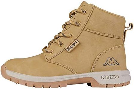 Kappa Cammy K Footwear Kids, Botas Clasicas Unisex niños, Beige-Beige (4167 Beige/Navy), 32 EU