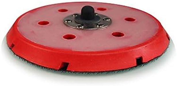 Torq-BUFLC_202 R5 Dual-Action Backing Plate with Hyper Flex Technology (6 Inch), Red