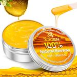 CARGEN Beeswax Furniture Polish - Wood Seasoning Beeswax for Furniture Wood Polish and Conditioner Wood Wax for Dining Table Floor Doors Chairs Cabinets to Protect and Care…