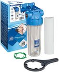 3/4" Cold Water Filtration In-Line Purify System Housing + Whole Filter Set