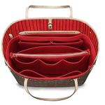 OMYSTYLE Purse Organizer Insert for Handbags, Felt Bag Organizer for Tote & Purse, Tote Bag Organizer Insert with 5 Sizes, Compatible with Neverful Speedy and More