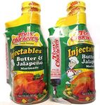 Tony Chachere's Marinade and Injector Butter and Jalapeno (2 Pack)