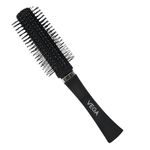 Vega Round Hair Brush (India's No.1* Hair Brush Brand) For Adding Curls, Volume & Waves In Hairs| Men and Women| All Hair Types (E5-RB N)