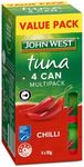 John West Chilli Canned Tuna Tempters 95 g (Pack of 4)