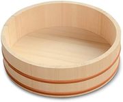 Wooden Sushi Oke Rice Mixing Tub, 1