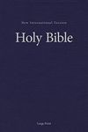 NIV, Pew and Worship Bible, Large Print, Hardcover, Blue: New International Version, Blue, Pew and Worship