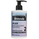 Jerome Russell Bblonde JPLEX 2 Bond Building Shampoo - Nourishing Cleanser Hair Treatment to Protect, Strengthen & Restore Damaged Hair, 300ml