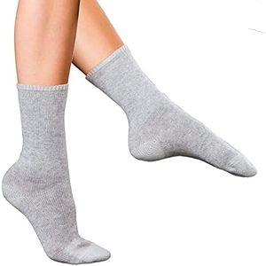FALKE Women's No. 1 Socks, Cashmere, Grey (Marengo 3391), 6.5-7.5, 1 Pair