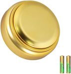 Cover Easy Button Recordable Sound Talking Button Custom Office Desk Gag Gift 30 Seconds 2 AAA Batteries Included - Newest Color- Gold