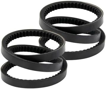 Honoyam 754-04195 954-04195A Auger Drive Belt Snow blowers Replacement 1/2"x 37" for MTD Troy Bilt Cub Cadet 954-04195 754-04195A (2 Pack)