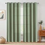 jinchan Linen Textured Curtains 84 