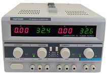 Tekpower TP-3005D-3 Digital Variable Triple Outputs Linear-Type DC Power Supply, 0-30 Volts @ 0-5 Amps