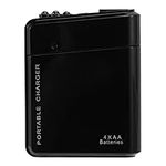 Smala Black 4X AA Battery Portable 