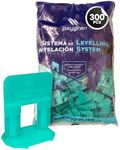 Peygran Tile Leveling System 1/8" (3MM): 300 Clips. Lippage tile and stone installation for PRO and DIY. The most precise and re product on the market.