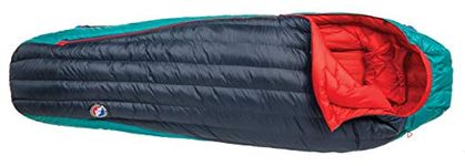 Big Agnes Womens Daisy Mae (650 DownTek) Backpacking and Camping Sleeping Bag, 0 Degree, Regular, Right Zip